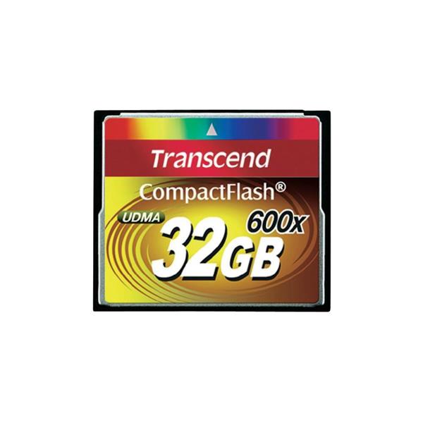 TS32GCF600 Transcend 32GB 600x CompactFlash (CF) Memory Card