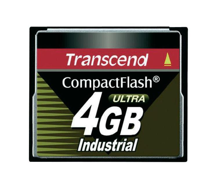 TS4GCF100I Transcend 4GB 100x Industrial CompactFlash (CF) Memory Card