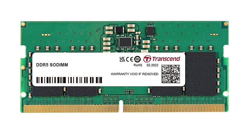 TS4GSA72V8E Transcend 32GB PC5-38400 DDR5-4800MHz Non-ECC Unbuffered CL40 262-Pin SoDIMM 1.1V Dual Rank Memory Module