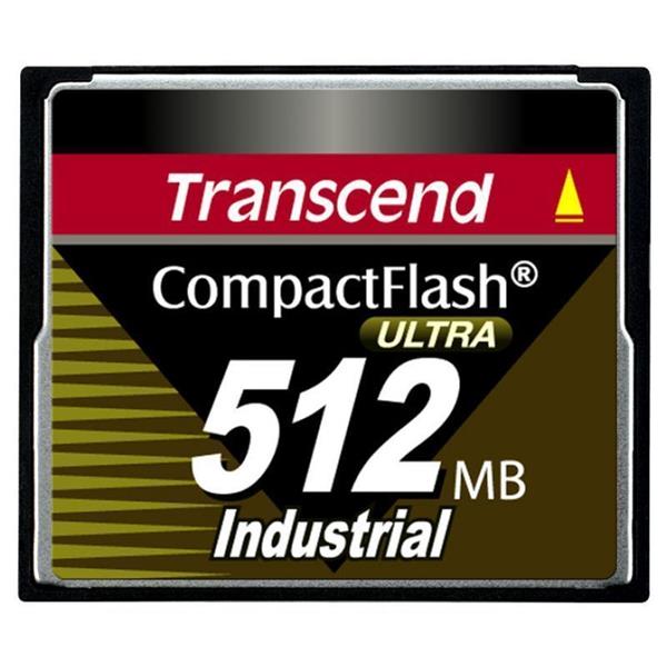 TS512MCF100I-P Transcend 512MB 100x Industrial CompactFlash (CF) Memory Card