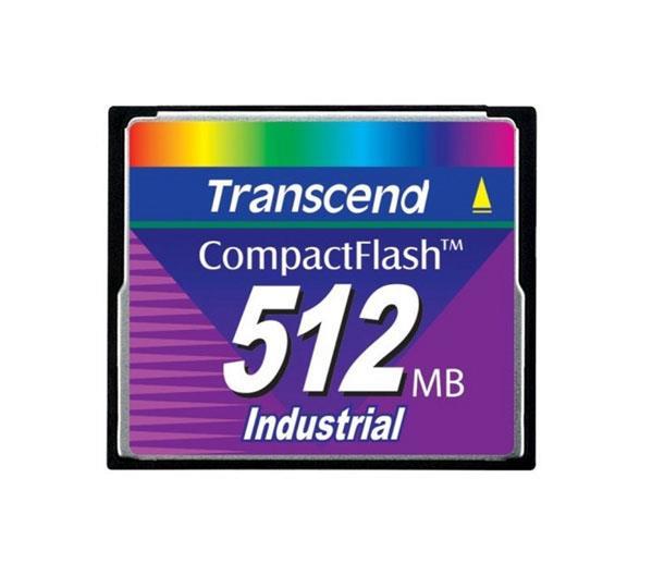 TS512MCF45I Transcend 512MB 45x Hi-Speed Industrial CompactFlash (CF) Memory Card