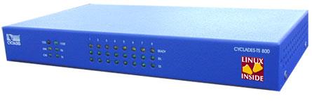 TS800 Avocent Cyclades 8-Ports Console Server