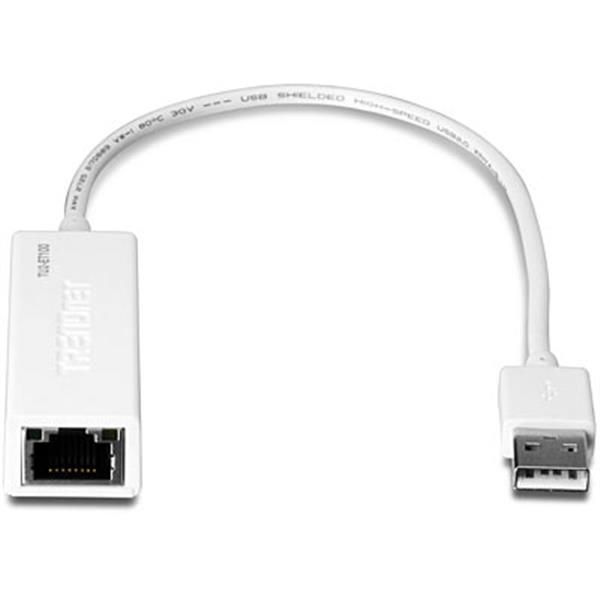 TU2-ET100 TRENDnet USB 1 x RJ-45 , 1 x Type B 10/100Base-TX Fast Ethernet Adapter