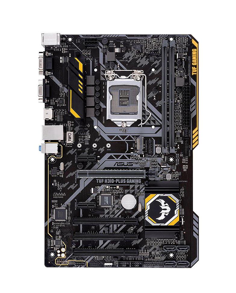 TUF H310-PLUS GAMING ASUS Socket LGA 1151 Intel H310 Chipset 8th Generation Core i7 / i5 / i3 / Pentium / Celeron Processors Support DDR4 2x DIMM 4x SATA 6.0Gb/s ATX Motherboard (Refurbished)