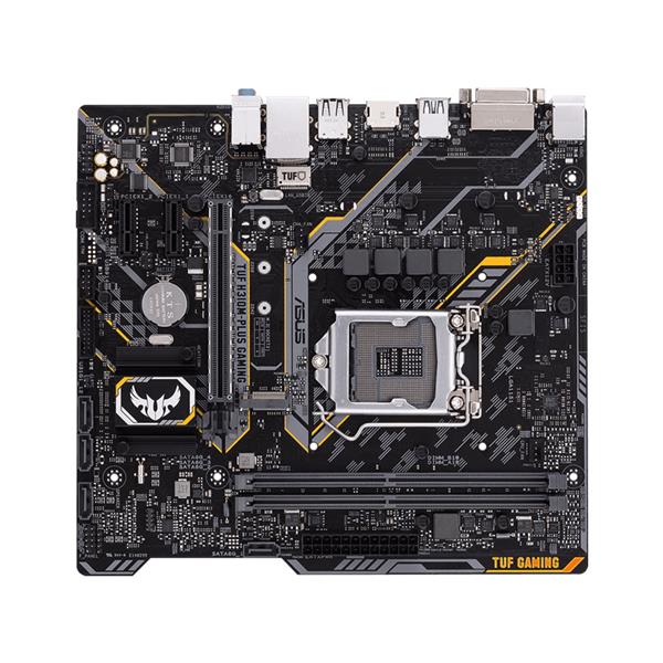 TUF H310M-PLUS GAMING ASUS Socket LGA 1151 Intel H310 Chipset 8th Generation Core Processors Support DDR4 2x DIMM 4x SATA 6.0Gb/s Micro-ATX Motherboard (Refurbished)