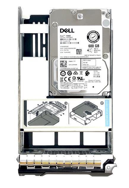 U705N Dell 600GB 10000RPM SAS 6Gbps 3.5-inch Internal Hard Drive with Tray for PowerEdge Servers