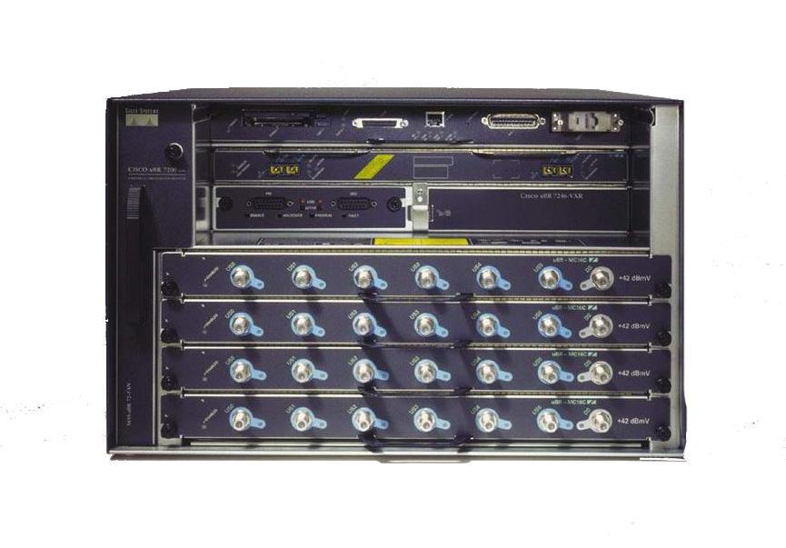 UBR7246VXR-NPE400 Cisco uBR7246VXR Chassis-NPE400(128MB default mem) Upgrade Spare (Refurbished)