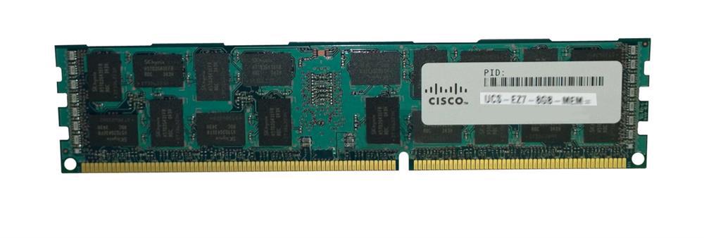 UCS-EZ7-8GB-MEM Cisco 8GB PC3-12800 DDR3-1600MHz ECC Registered CL11 240-Pin DIMM 1.35V Low Voltage Dual Rank Memory Module