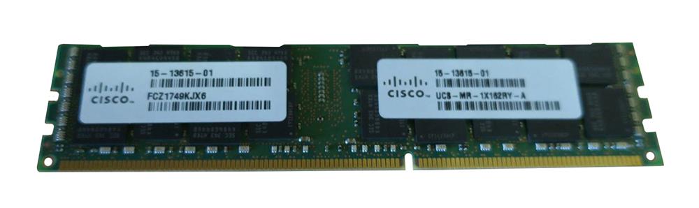 UCS-MR-1X162RY-A Cisco 16GB PC3-12800 DDR3-1600MHz ECC Registered CL11 240-Pin DIMM 1.35V Low Voltage Dual Rank Memory Module