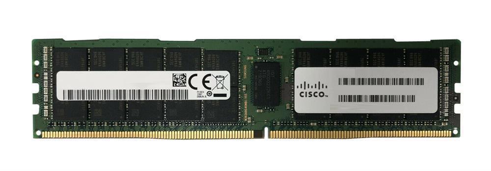 UCSX-MR-X64G2RW Cisco 64GB PC4-25600 DDR4-3200MHz Registered ECC CL22 288-Pin DIMM 1.2V Dual Rank Memory Module