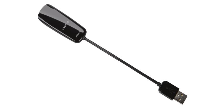 USB300M Linksys 10/100Mbps RJ-45 USB 2.0 Ethernet Adapter