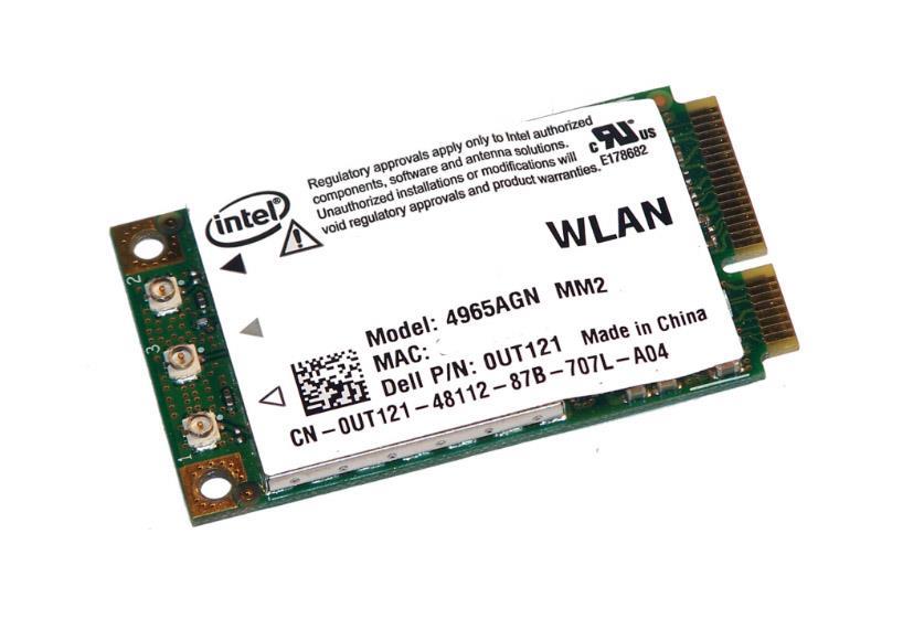 UT121-06 Dell Laptop Wireless Wifi Wlan Mini PCie Card 801.11n 4965agn Mm
