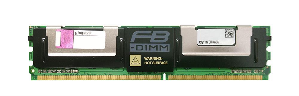 UW727-IFA-IDT15S Kingston 512MB PC2-4200 DDR2-533MHz ECC Fully Buffered CL4 240-Pin DIMM Single Rank Memory Module
