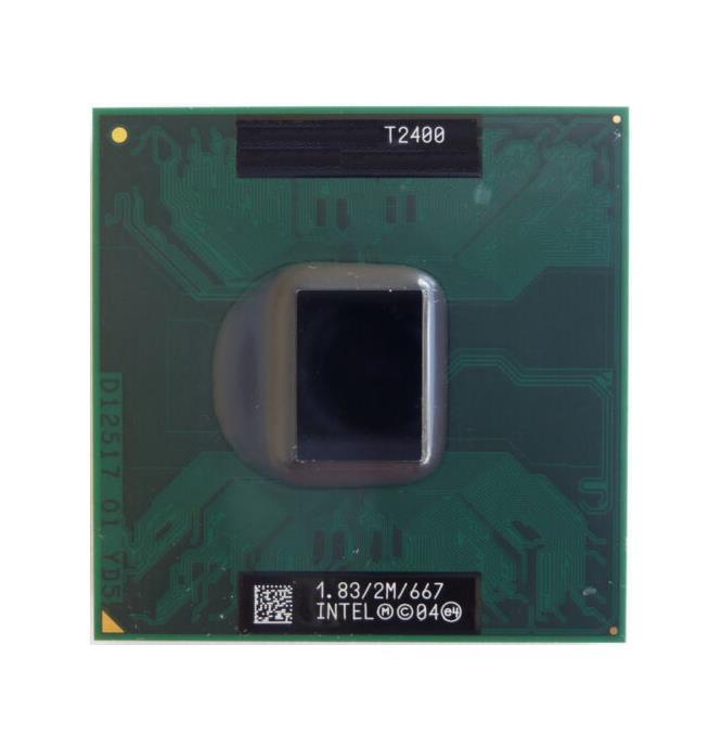 UY462 Dell 1.83GHz 667MHz FSB 2MB L2 Cache Socket PGA478 Intel Core Duo T2400 Dual-Core Mobile Processor Upgrade