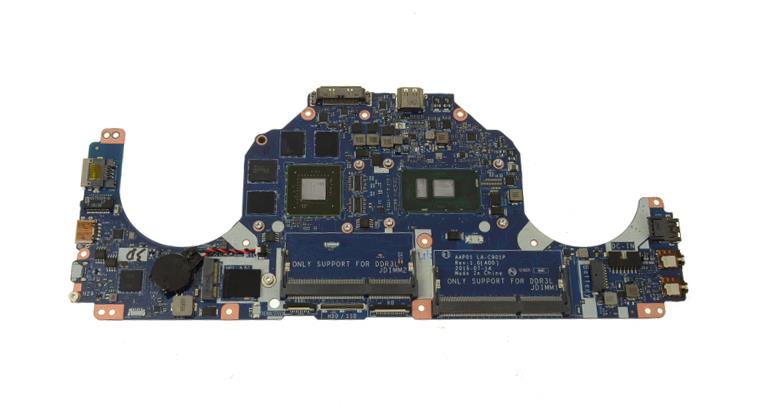 V3TCJ Dell System Board (Motherboard) With Intel Core i7-6500U Processors Support For Alienware 13 R2 (Refurbished)