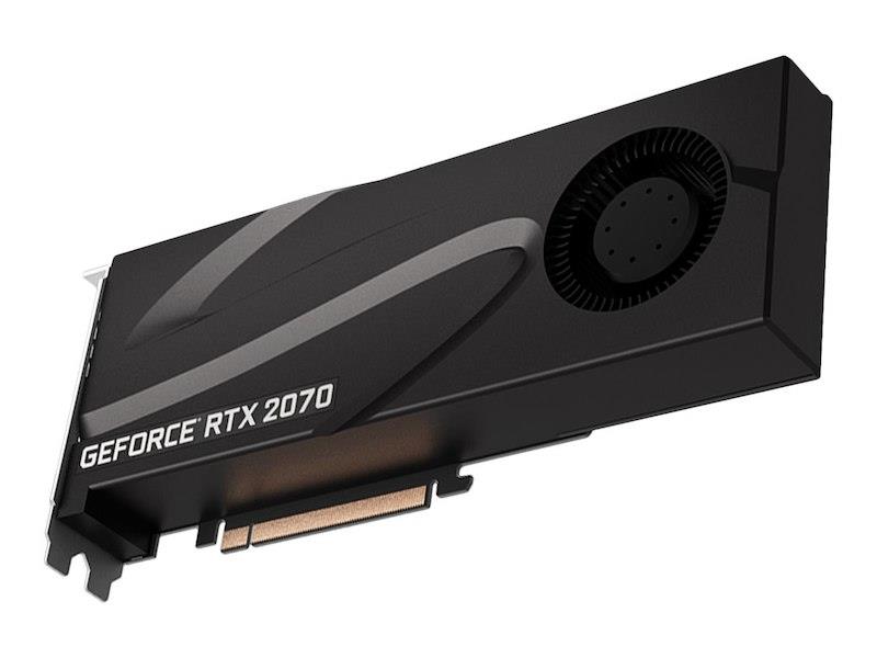 VCG20708BLMPB PNY Nvidia GeForce RTX 2070 8GB GDDR6 256-Bit HDMI / 2x DisplayPort / DVI-D PCI-Express 3.0 x16 Video Graphics Card