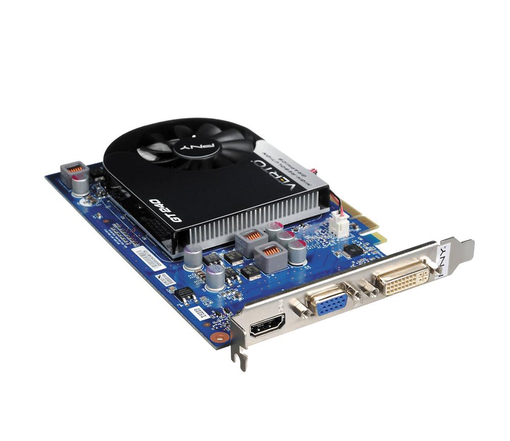 VCGGT2401D3XPB PNY GeForce GT 240 1GB DDR3 PCI Express VGA/ DVI/ HDMI Video Graphics Card