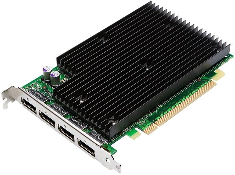 VCQ450NVS-X16-DVI-PB PNY Nvidia Quadro NVS 450 512MB GDDR3 (256MB per GPU) 128-Bit (64-bit per GPU)  4x DisplayPort PCI-Express x16 Workstation Video Graphics Card