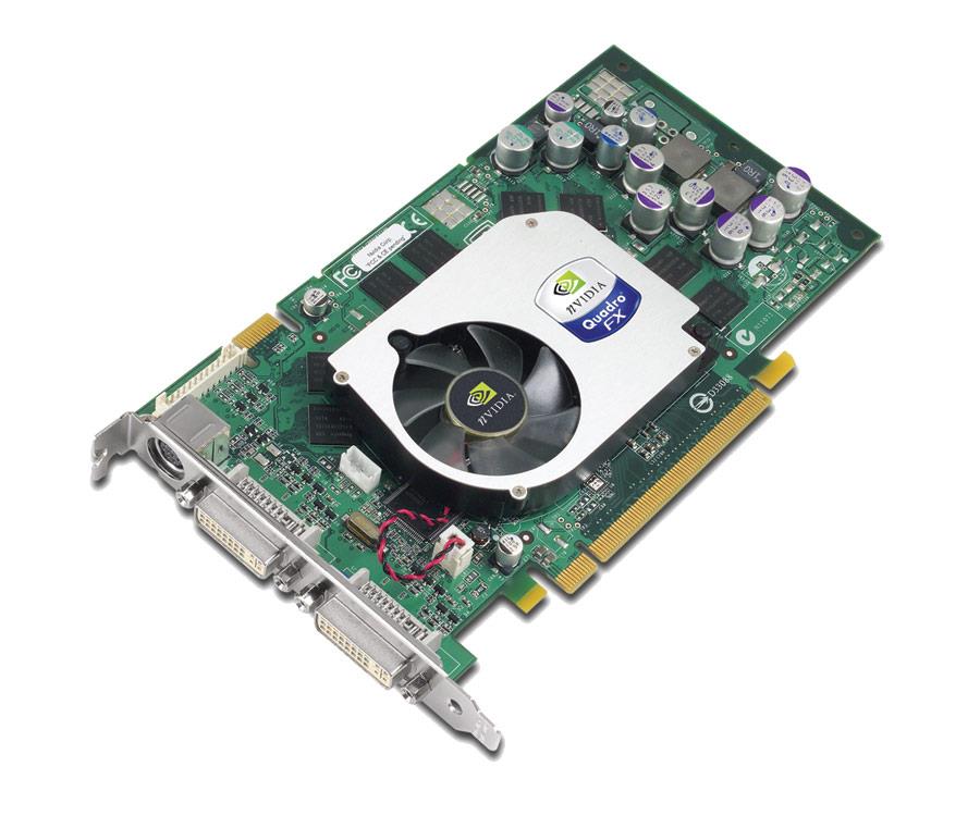 VCQFX1400-PCIE-PB PNY Quadro FX 1400 128MB 256-Bit DDR PCI Express x16 Dual DVI Video Graphics Card