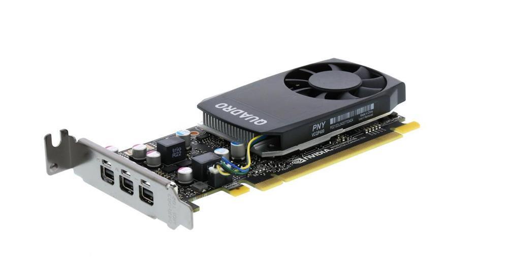 VCQP400-PB-A1 PNY VCQP400-PB Nvidia Quadro P400 2GB GDDR5 64-Bit 3x Mini DisplayPort PCI-Express 3.0 x16 Video Graphics Card