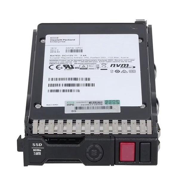 VO007680KXNZT HP 7.68TB TLC PCI Express NVMe 4.0 x4 U.3 , 2.5-Inch Solid State Drive (SSD)