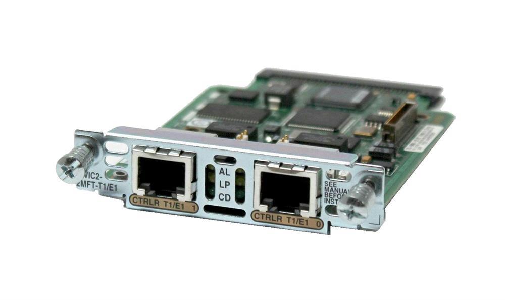 VWIC-2MFT-E1-DI Cisco 2-Ports RJ48 Multiflex Trunk E1 With Drop and Insert (Refurbished)