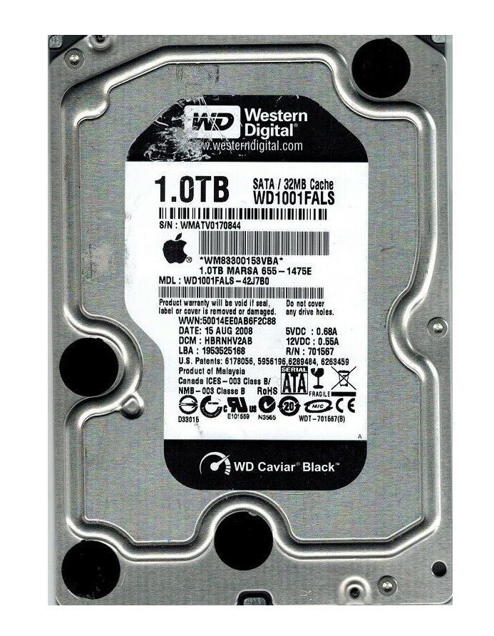 WD1001FALS-42J7BO Western Digital Hard Drive