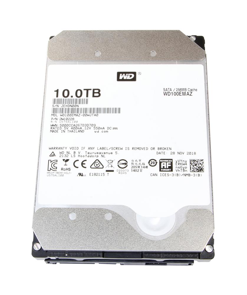 WD100EMAZ Western Digital 10TB SATA 256Mb 3.5 Hard Disk Drive A1