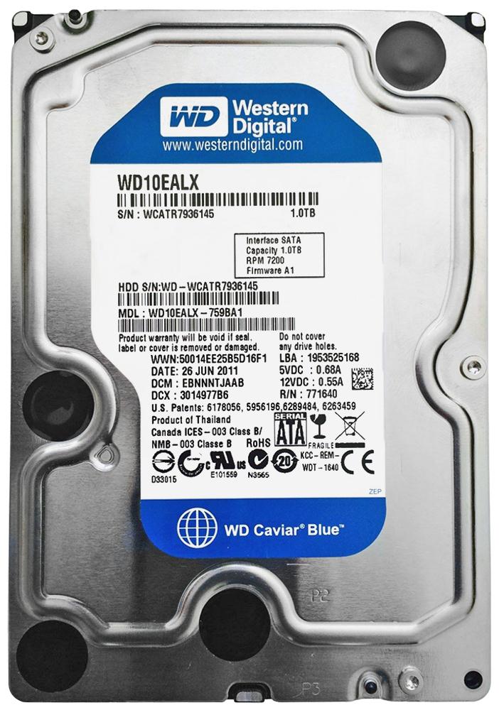 WD10EALX Western Digital 1TB SATA 1.5 Gbps Hard Drive