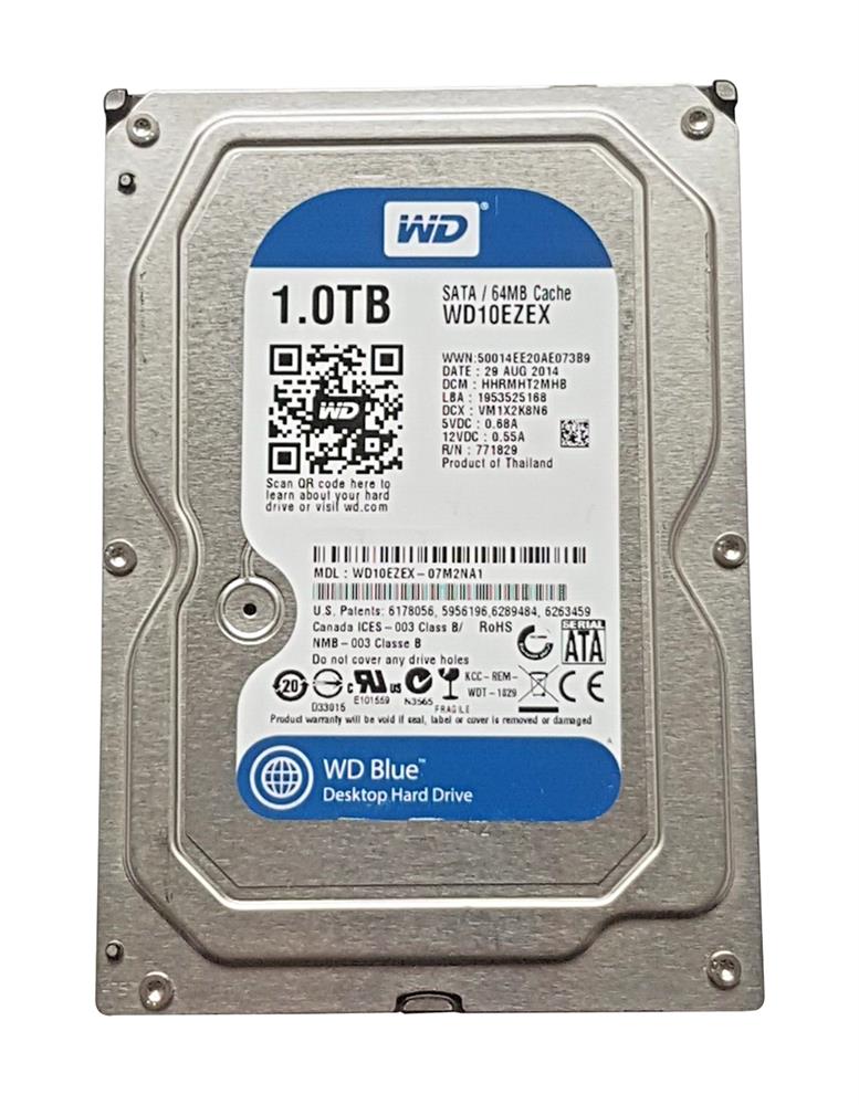 Wd Blue Desktop Hard Drive Western Digital WD10EZEX 1TB 7200RPM