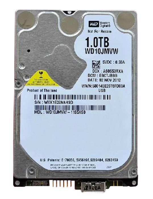 WD10JMVW-11S5XS0 Western Digital 1TB 5400RPM USB 3.0 8MB Cache 2.5-inch Internal Hard Drive