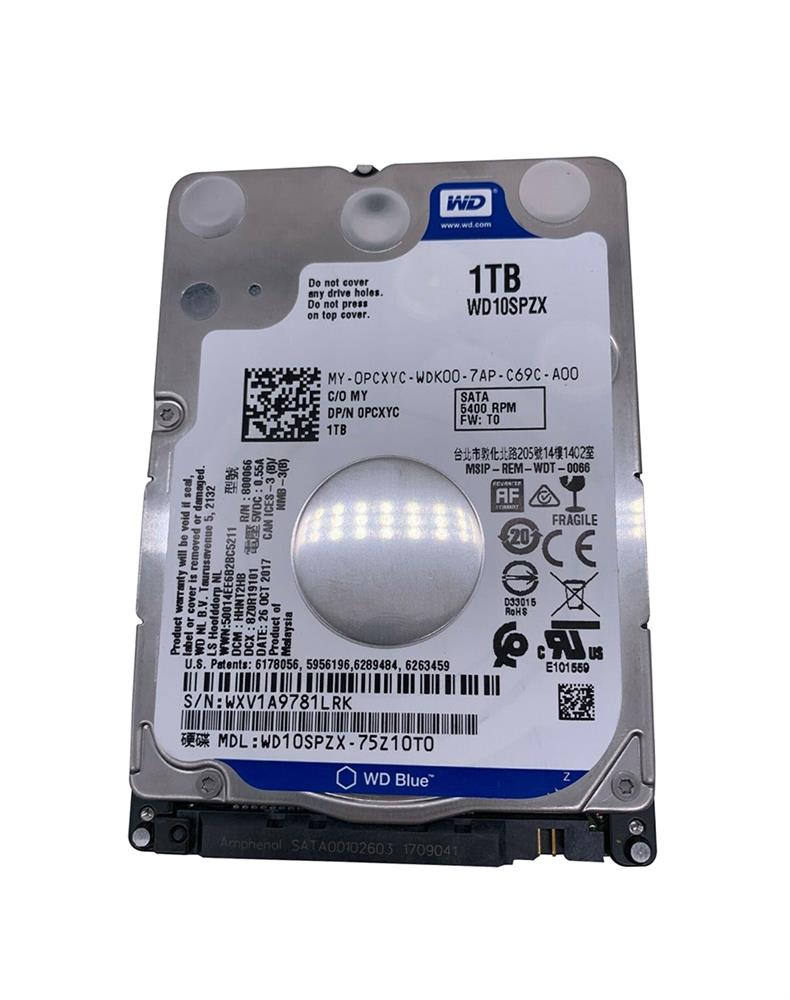 WD10SPZX-75Z1OTO Western Digital Hard Drive