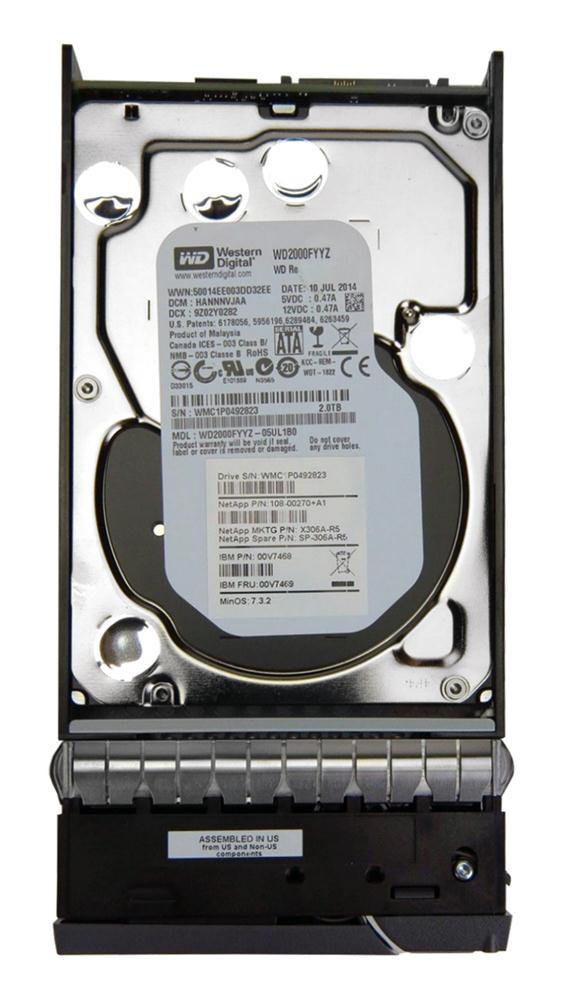 WD2000FYYZ Internal Hard Drive Western Digital RE 2TB 7200RPM SATA
