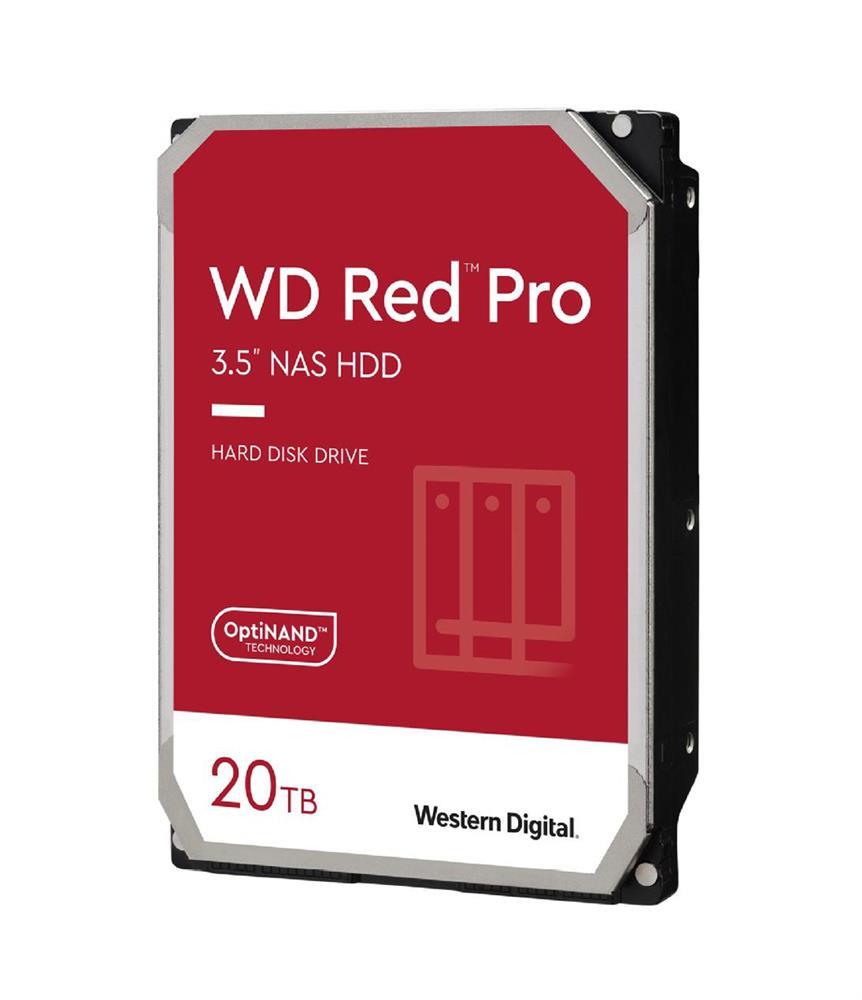 WD201KFGX-20PK Western Digital Red Pro 20TB 7200RPM SATA 6Gbps 512MB Cache (512e) 3.5-inch Internal Hard Drive (20-Pack)