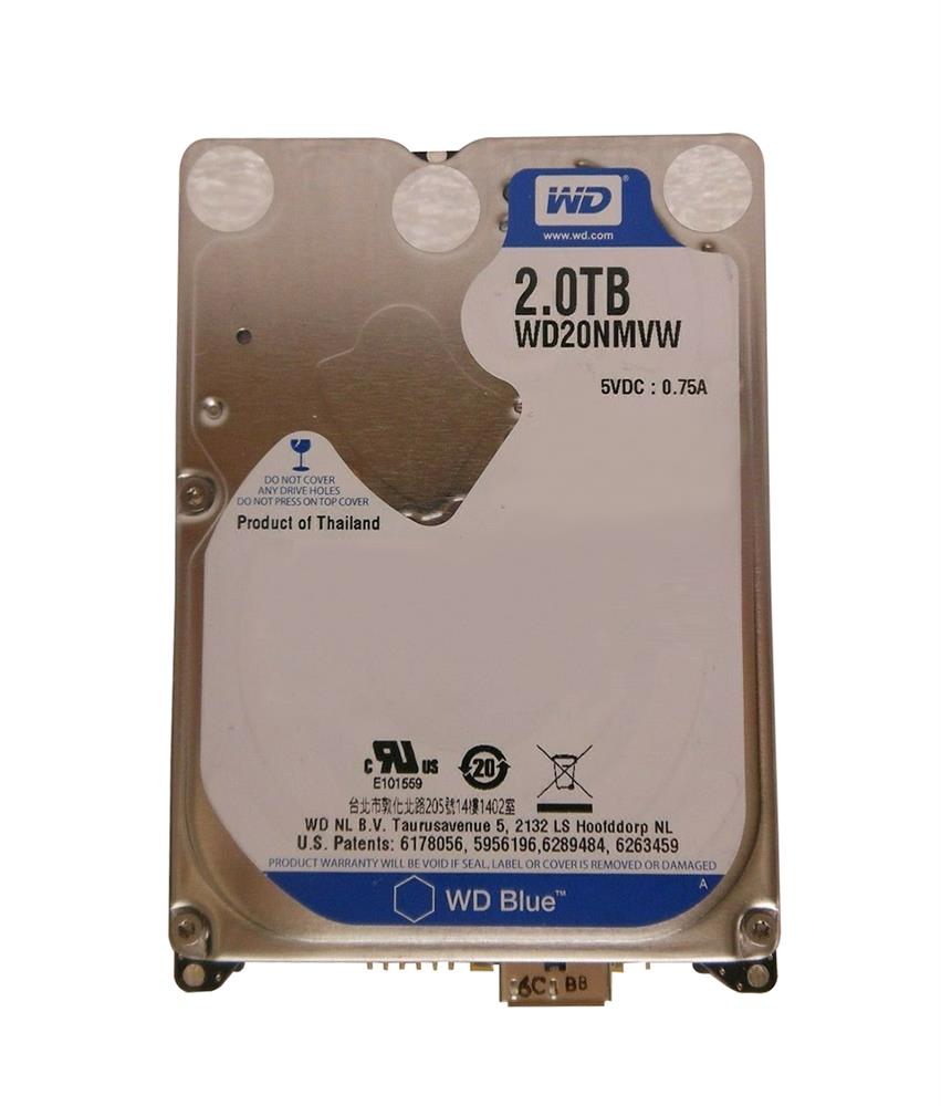 WD20NMVW-11EDZS7 Western Digital Green 2TB 5400RPM USB 3.0 2.5-inch Internal Hard Drive