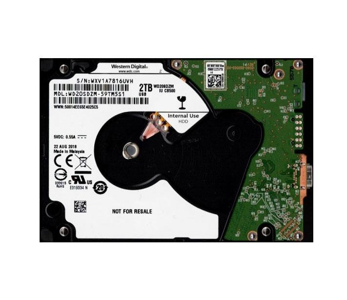 WD20SDZM Western Digital 2TB 5400RPM USB 2.5-inch Internal Hard Drive