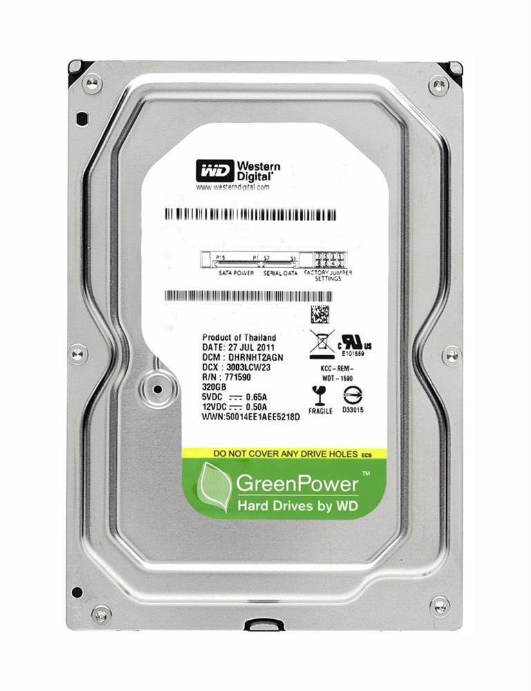 WD25EURS-20PK Western Digital AV-GP 2.5TB 5400RPM SATA 3Gbps 64MB Cache 3.5-inch Internal Hard Drive (20-Pack)