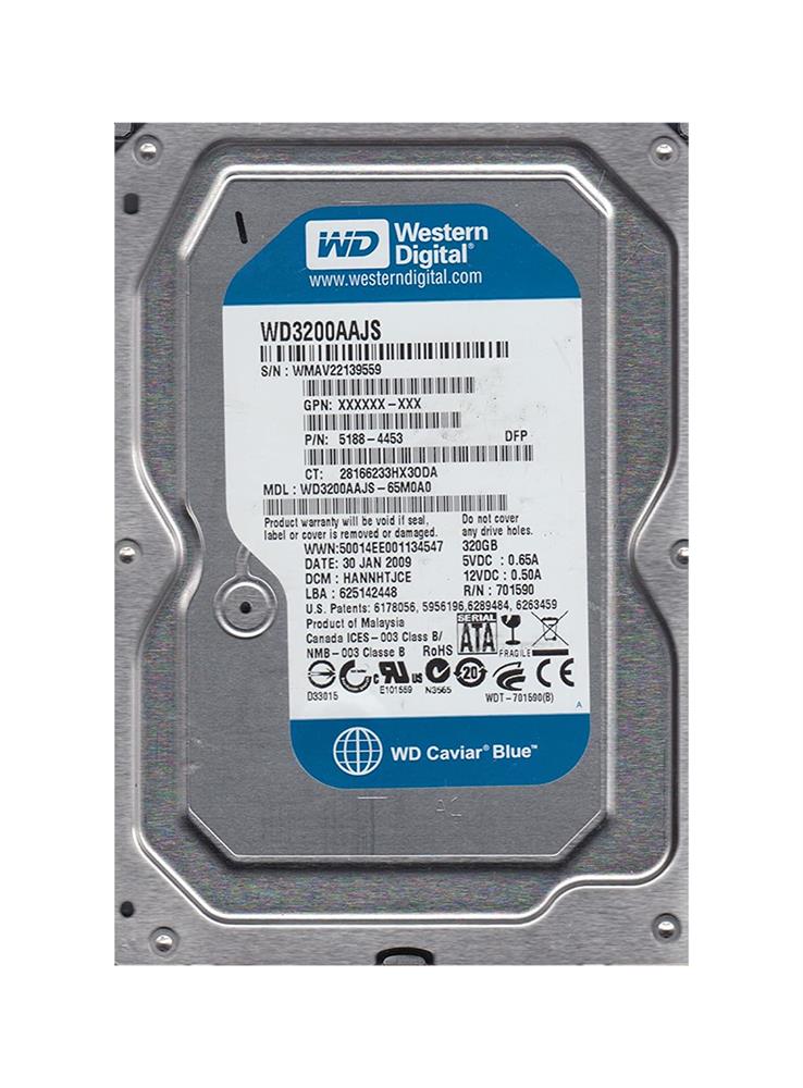 WD3200AAJS-65MOAO Western Digital Hard Drive