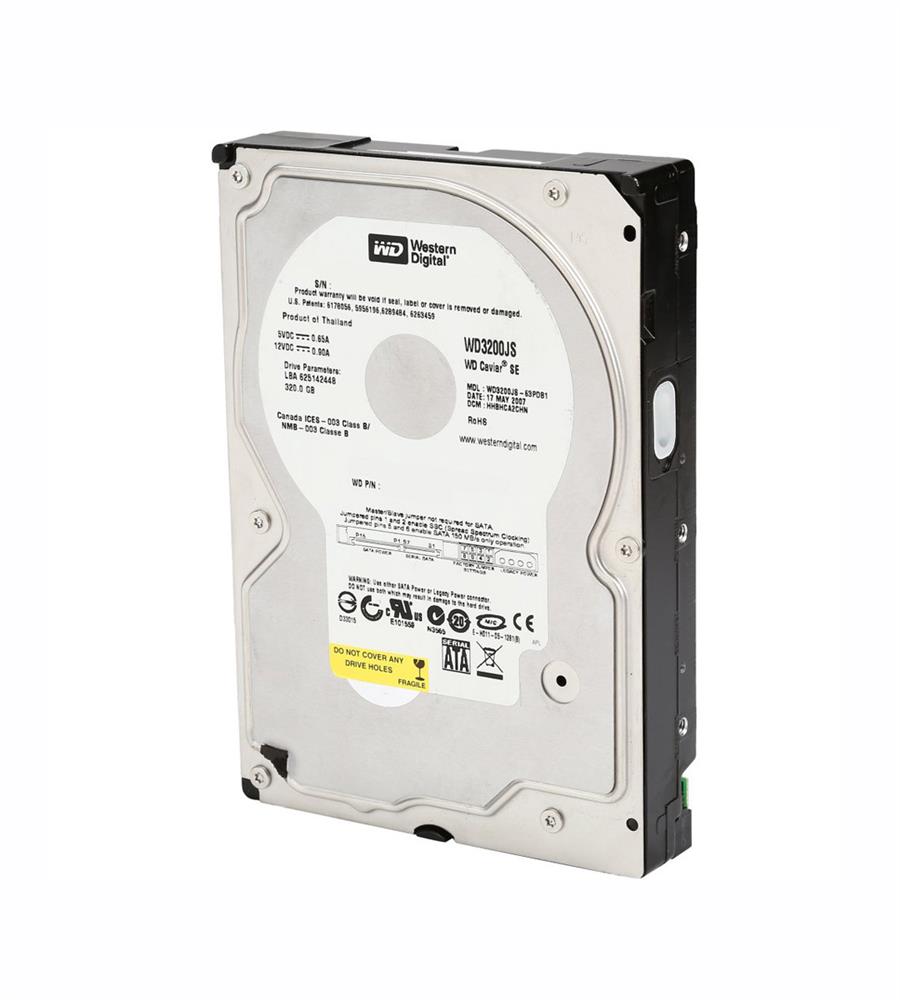 WD3200JS Western Digital Caviar SE 320GB 7200RPM SATA 3Gbps 8MB Cache 3.5-inch Internal Hard Drive