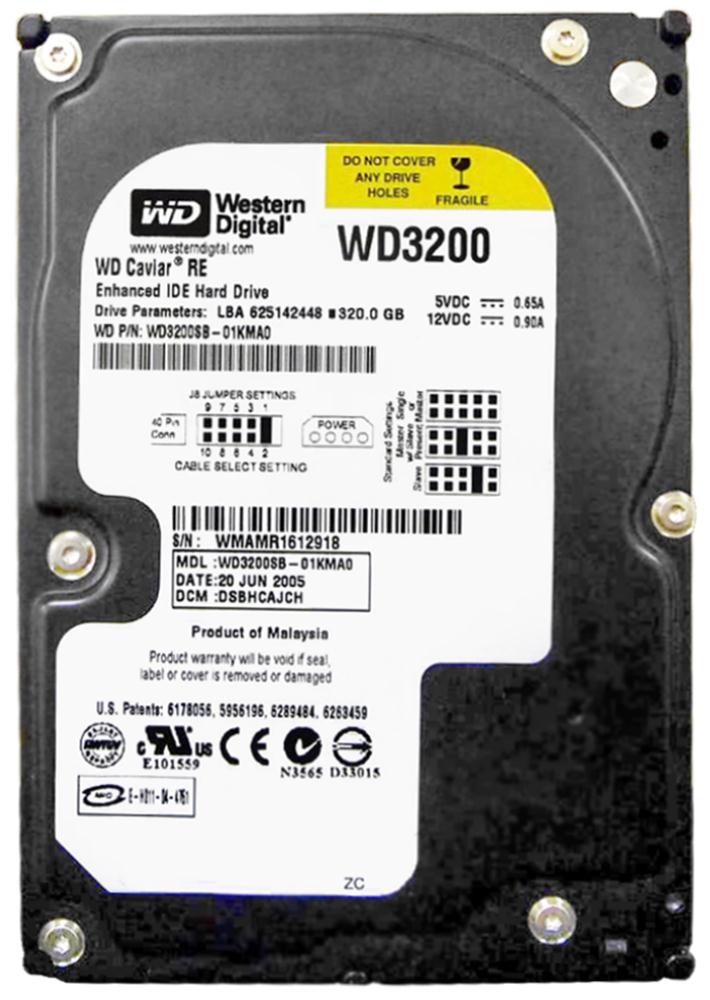 WD3200SB Western Digital Caviar RAID 320GB 7200RPM ATA-100 8MB Cache 3.5-inch Internal Hard Drive