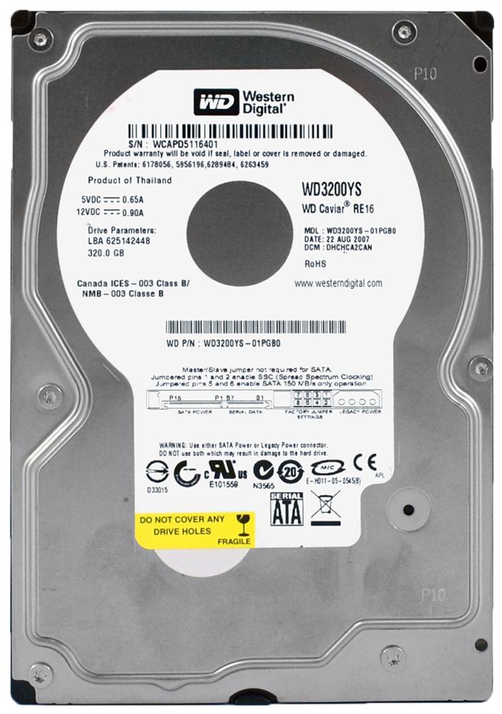 Disque Dur Vintage IBM WDS-3200 – 216 Mo, SCSI 3.5, Pour PS/2, Fonctionne Parfaitement
