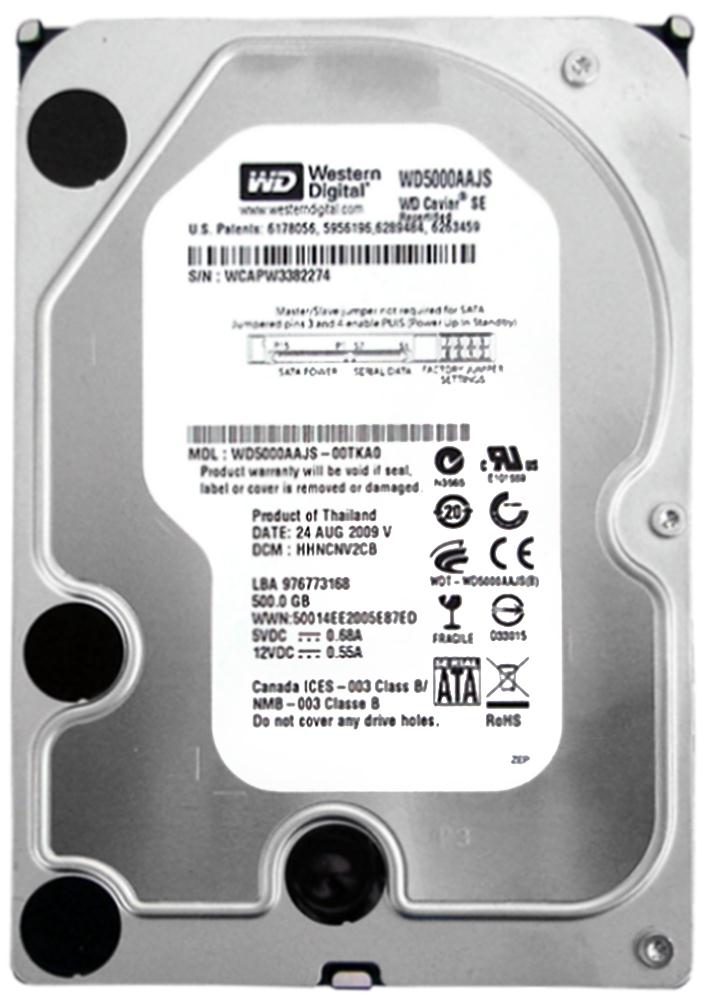 Wd5000aajs hotsell