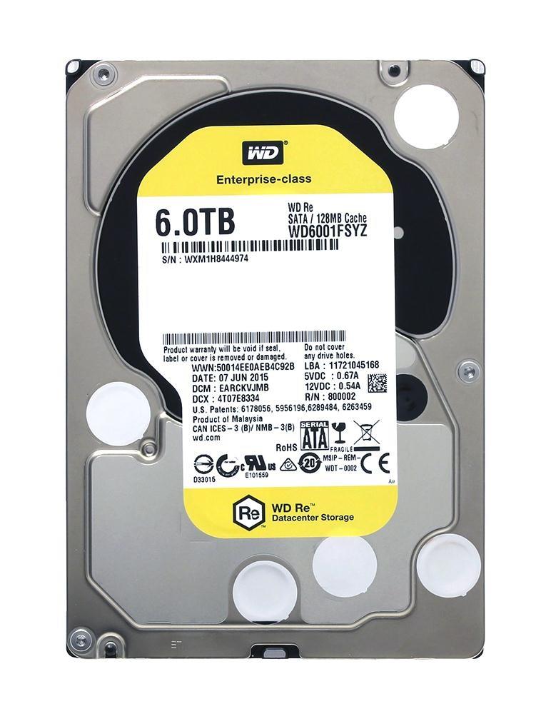 Western Digital WD6001FSYZ（3.5 HDD 6TB） Western Digital WD6001FSYZ（3.5 HDD 6TB）