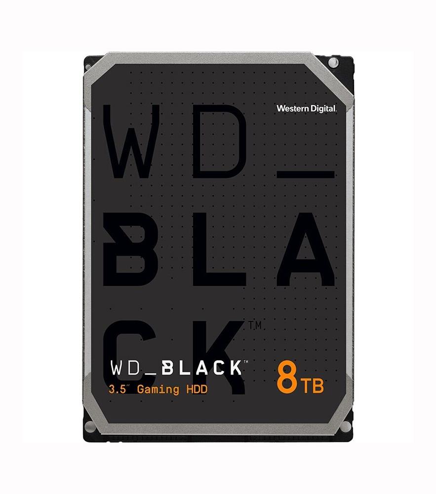WD8002FZWX Western Digital Black 8TB 7200RPM SATA 6Gbps 128MB Cache (512e) 3.5-inch Internal Hard Drive