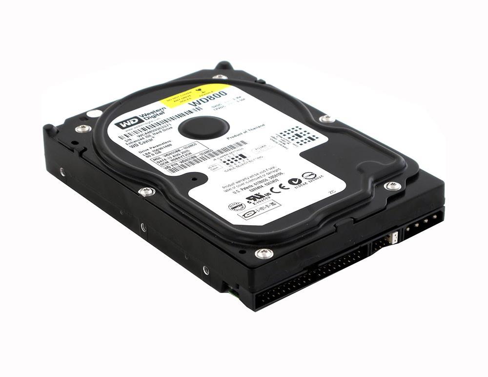 WD800JB-RTL2 Western Digital Caviar Blue 80GB 7200RPM ATA-100 8MB Cache 3.5-inch Internal Hard Drive