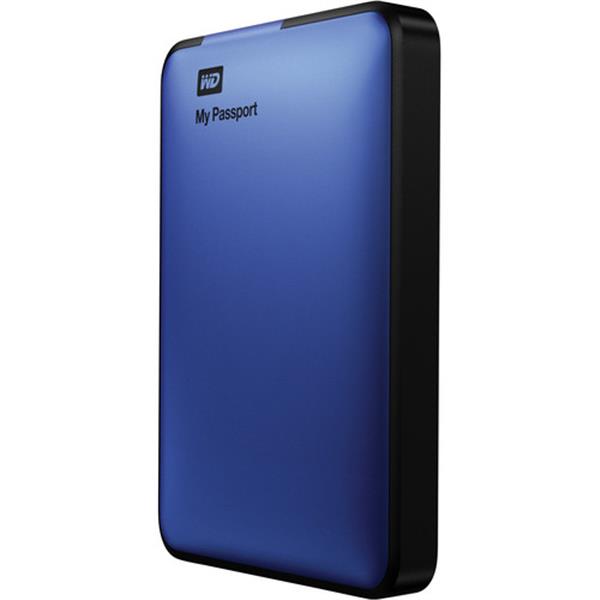 WDBBEP0010BBL-NESN-A Western Digital My Passport 1TB USB 3.0 2.5-inch External Hard Drive (Blue) (Refurbished)