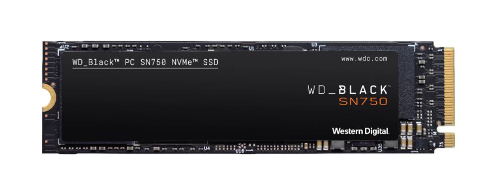 WDBRPG5000ANC-WRSN Western Digital Black SN750 500GB TLC PCI Express 3.0 x4 NVMe M.2 2280 Internal Solid State Drive (SSD)