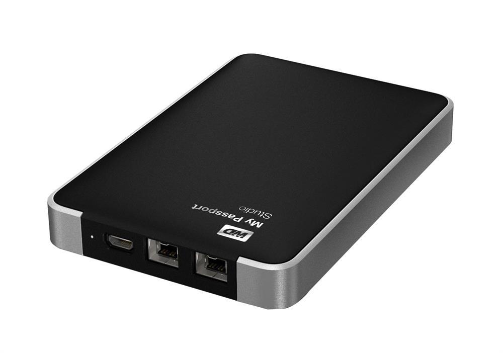 WDBU4M0020BBK Western Digital My Passport Studio 2TB 5400RPM USB 2.0 FireWire 800 2.5-inch External Hard Drive (Black) (Refurbished)