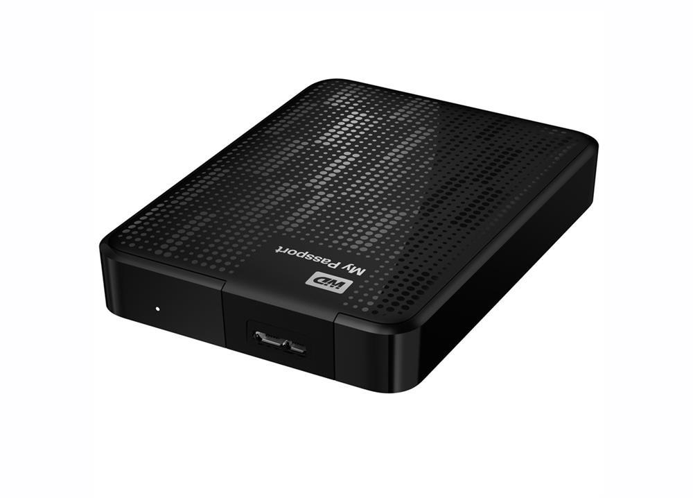 WDBY8L0020BBK-NESN Western Digital My Passport 2TB USB 3.0 2.5-inch External Hard Drive (Refurbished)