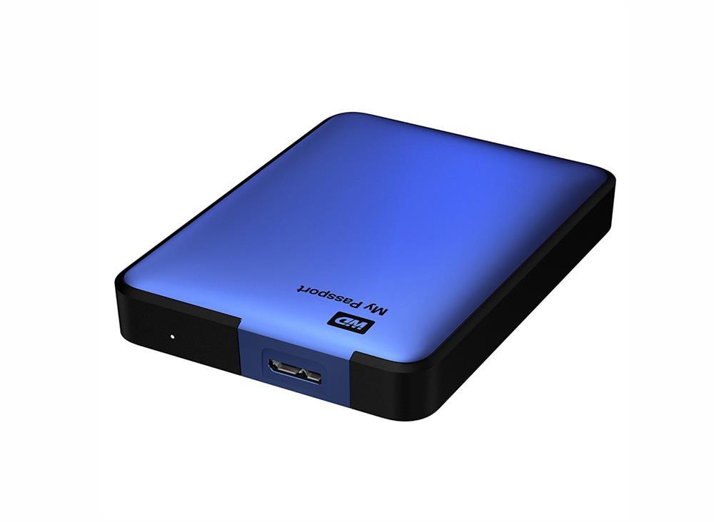 WDBY8L0020BBL-NESN Western Digital My Passport Essential 2TB 5400RPM USB 3.0 2.5-inch External Hard Drive (Blue) (Refurbished)